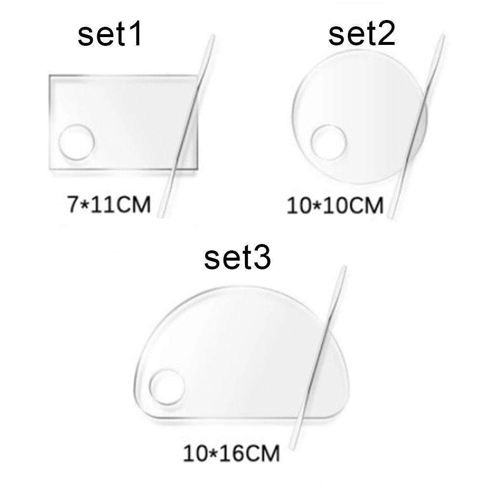 Bảng Gel Acrylic Trong Suốt Dùng Để Trang Trí Móng Nghệ Thuật