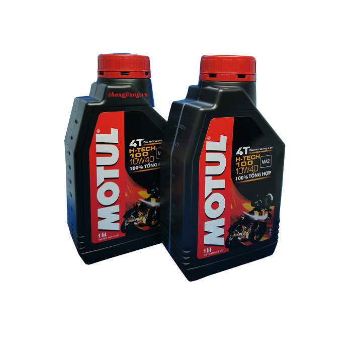 Nhớt Motul H-Tech 100 4T 10W40 - nhớt motul htech