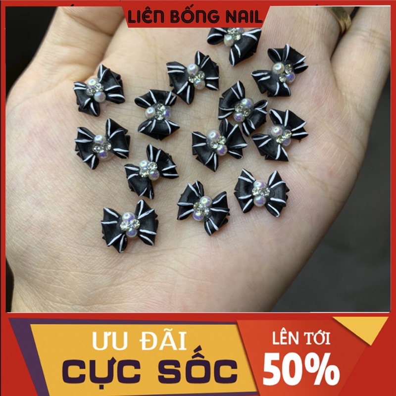 Nơ bột nail - mẫu mới