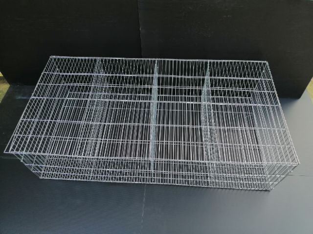 LỒNG THỎ THỊT 4 Ô 120X60X30 CM