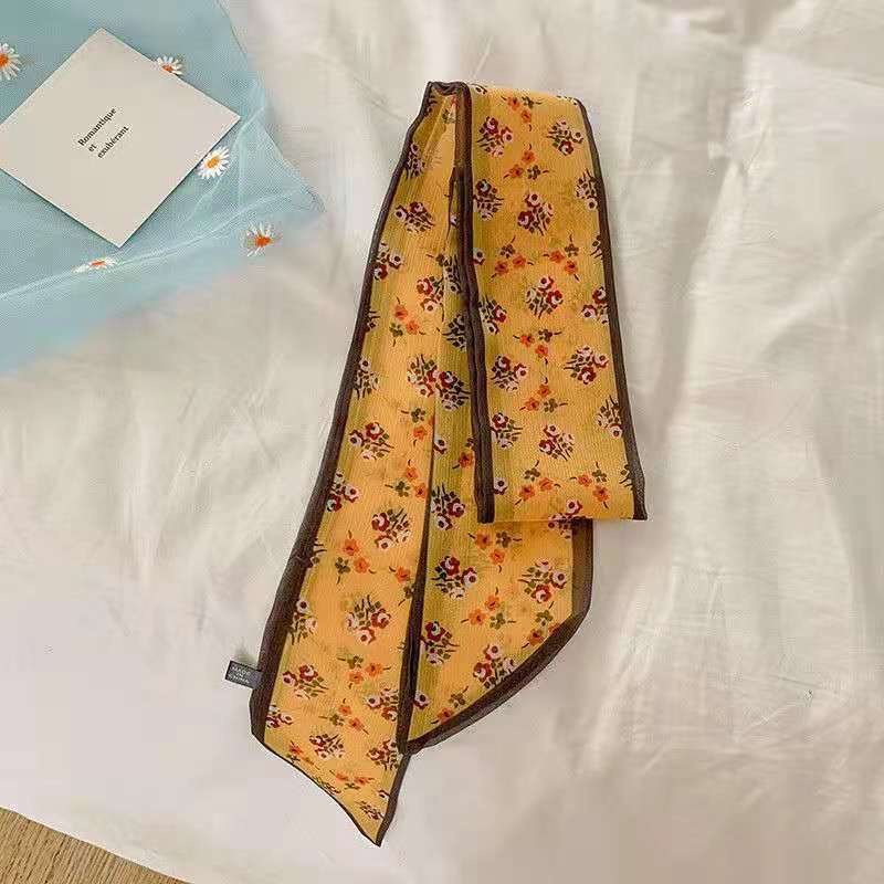 Băng Đô Cài Tóc Vải Lưới In Hình Mặt Cười Trái Cây Phong Cách Hàn Quốc Cho Nữ