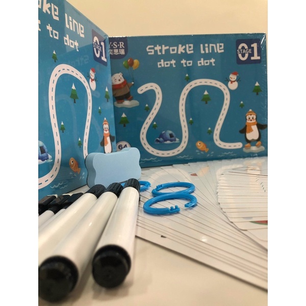Bộ Đồ Chơi Giáo Dục Luyện Cầm Bút Thông Minh