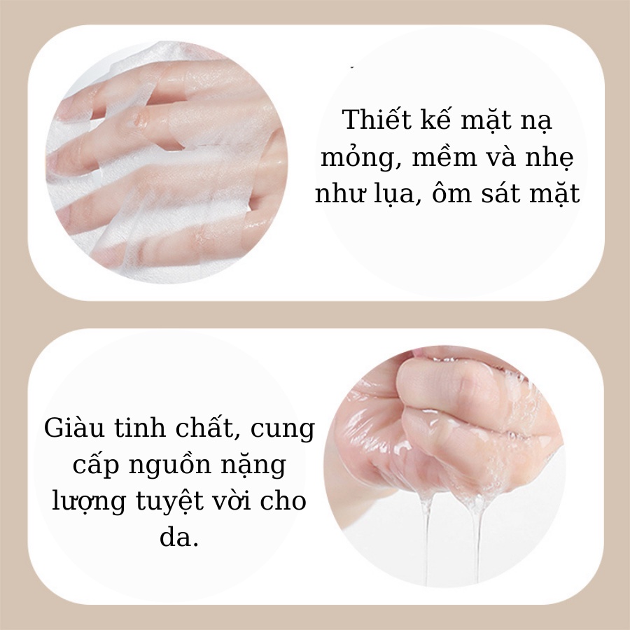 [MN001] Mặt nạ giấy SADOER cấp ẩm giảm mụn, mask cao cấp 12 vị thiên nhiên, mặt nạ trắng da cung cấp dưỡng chất cho da | BigBuy360 - bigbuy360.vn