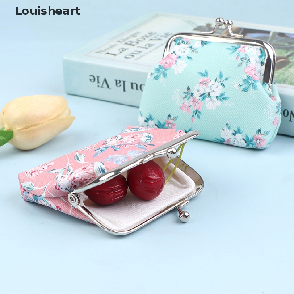 Ví Da PU Louisheart In Hoa Đựng Tiền / Kẹo Đám Cưới