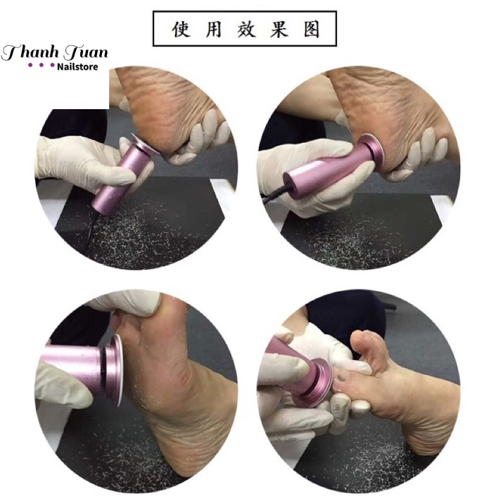 Máy chà gót chân TL-DS01 chính hãng - Phụ kiện đồ nail