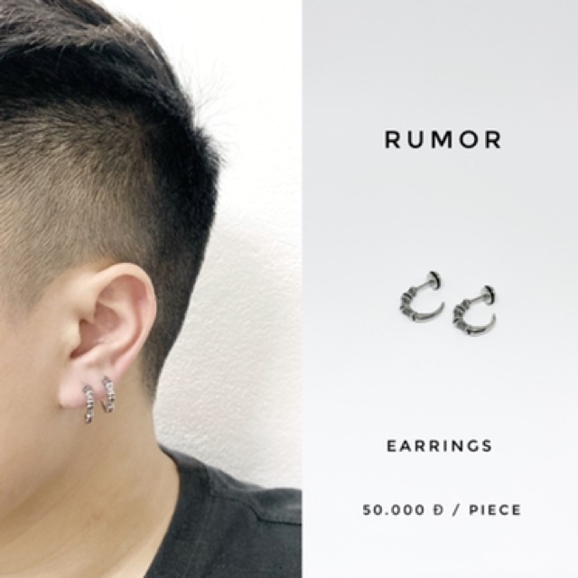 Khuyên tai Skull finger