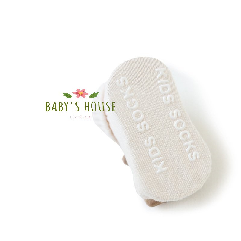 Tất vớ cao cổ cho bé sơ sinh, tất trẻ em hình thú cao cấp có chống trượt T06 - Baby House