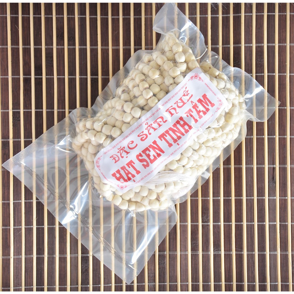 Hạt sen khô Huế 1kg Senhuefood bùi bở, không sượng, nấu nhanh chín