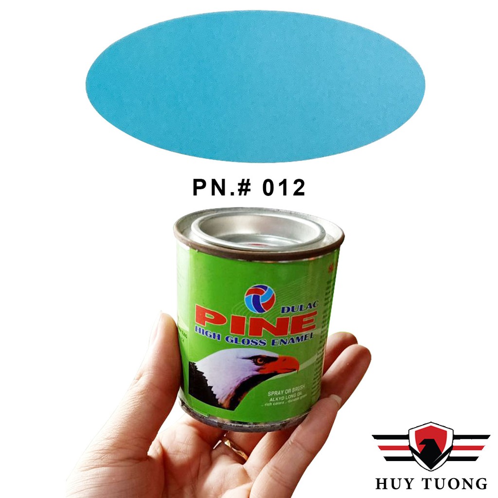 Sơn dầu Pine lon 80gr Xanh các loại cao cấp - Huy Tưởng