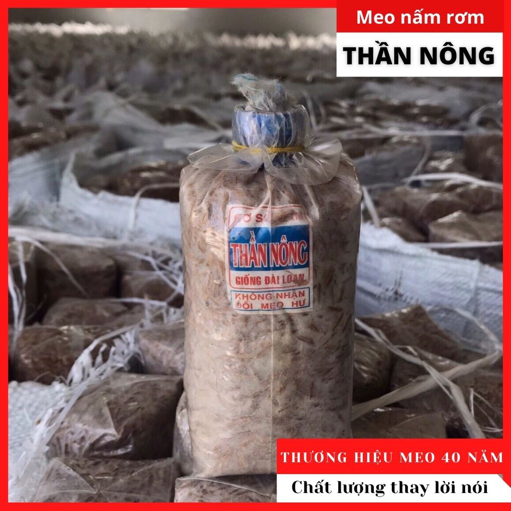 Dinh dưỡng nấm rơm Thần Nông - Tặng Kỹ Thuật Trồng Nấm Rơm Trong Nhà