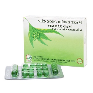 Viên Xông hương tràm Báo Gấm - hộp 40 viên