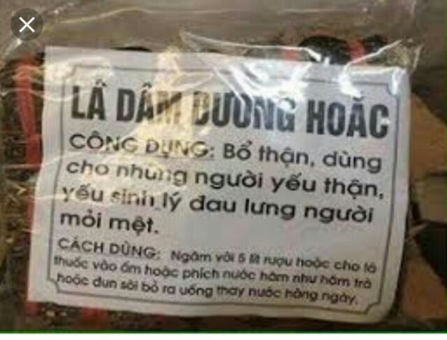 Lá dâm dương hoắc [500g] khô thơm yếu sinh lí