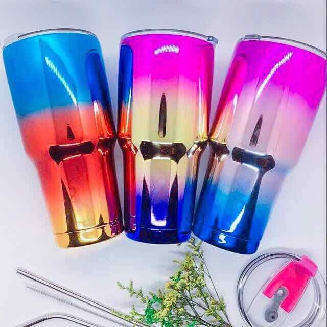 LY GIỮ NHIỆT YETI THÁI LAN 900ml có túi ống hút