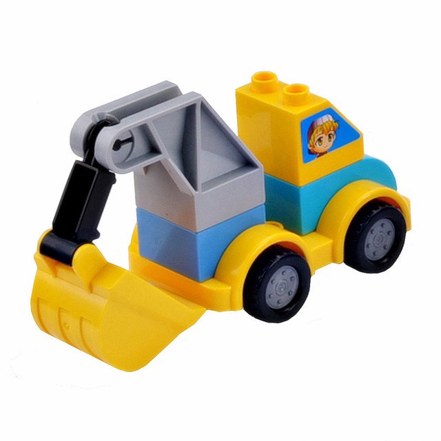 Bộ đồ chơi lắp ráp xe xúc đất GOROCK độc đáo dành cho trẻ em