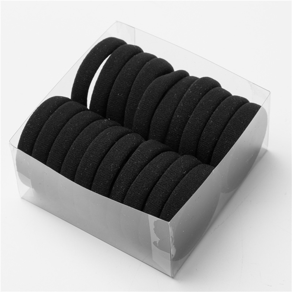 Dây Cột Tóc Đuôi Ngựa Co Giãn Nhiều Màu Sắc Cho Nữ