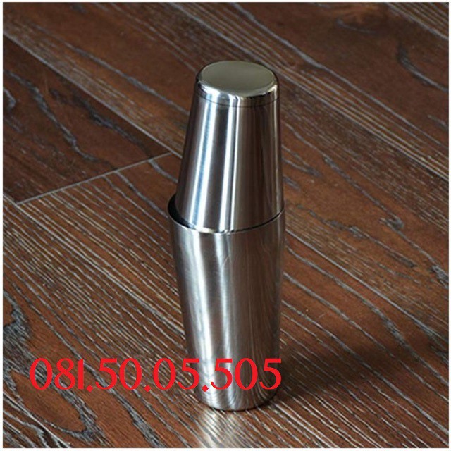 Botson shaker 2 mảnh inox cao cấp