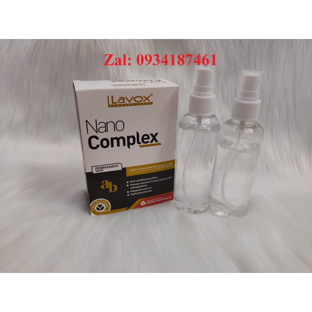 Uốn lạnh dùng cho uốn tóc tại nhà Lavox Nano Complex