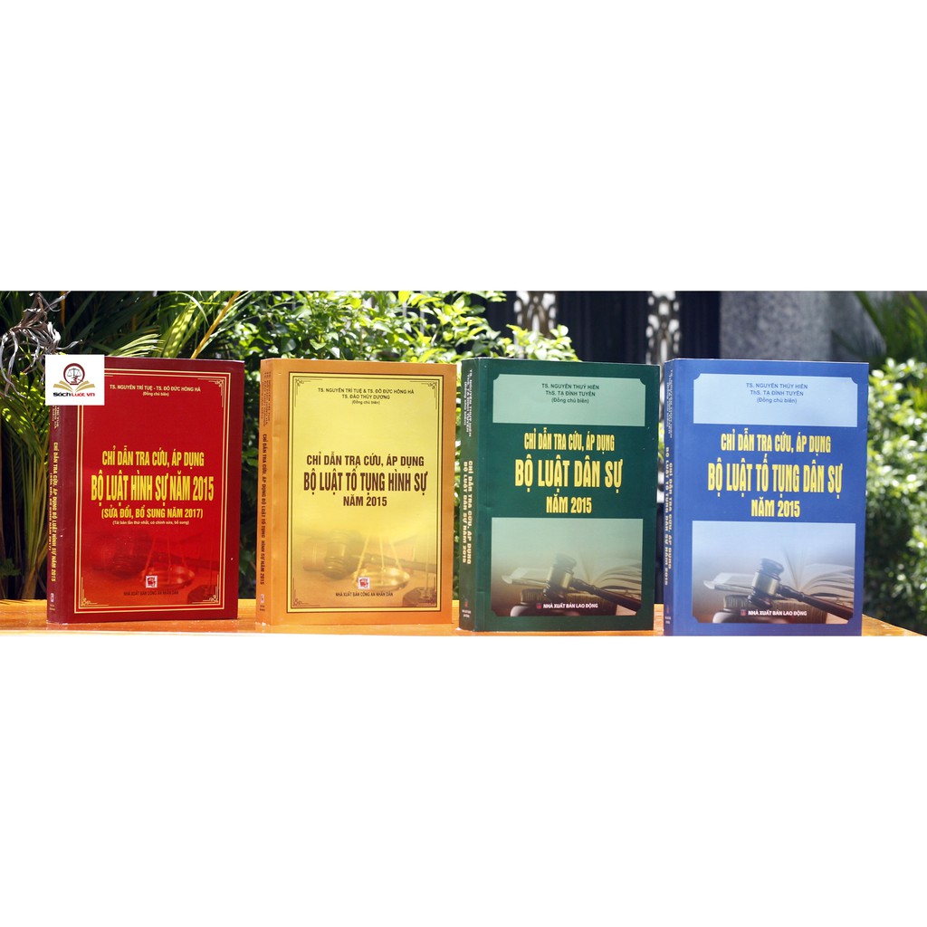 Sách - Combo Chỉ dẫn áp dụng bộ luật hình sự, bộ luật tố tụng hình sự, bộ luật dân sự, bộ luật tố tụng dân sự | BigBuy360 - bigbuy360.vn