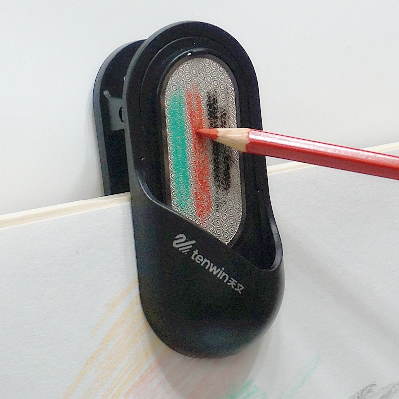 Dụng cụ mài bút chì hai đầu bằng than