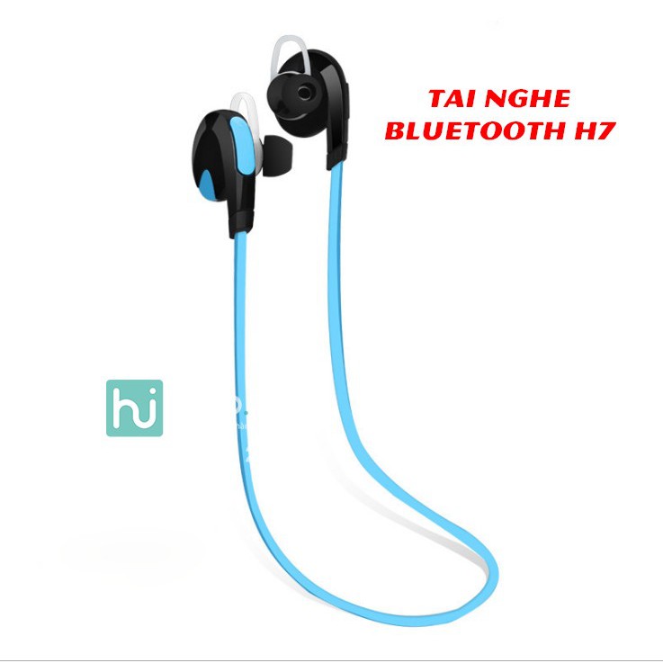 TAI NGHE BLUETOOTH THỂ THAO H7 ÂM THANH TRONG TRẺO, BASS HAY, GIÁ RẺ - TẶNG GIÁ ĐỠ ĐIỆN THOẠI MINI