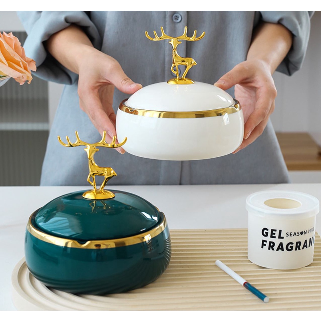 gạt tàn cao cấp. gạt tàn thuốc lá bằng sứ cao cấp.