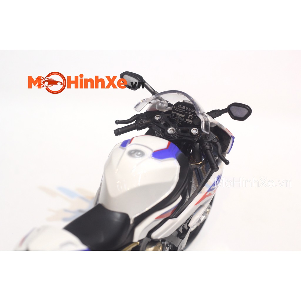 MÔ HÌNH XE BMW S1000RR 2020 1:12 HUAYI MODEL