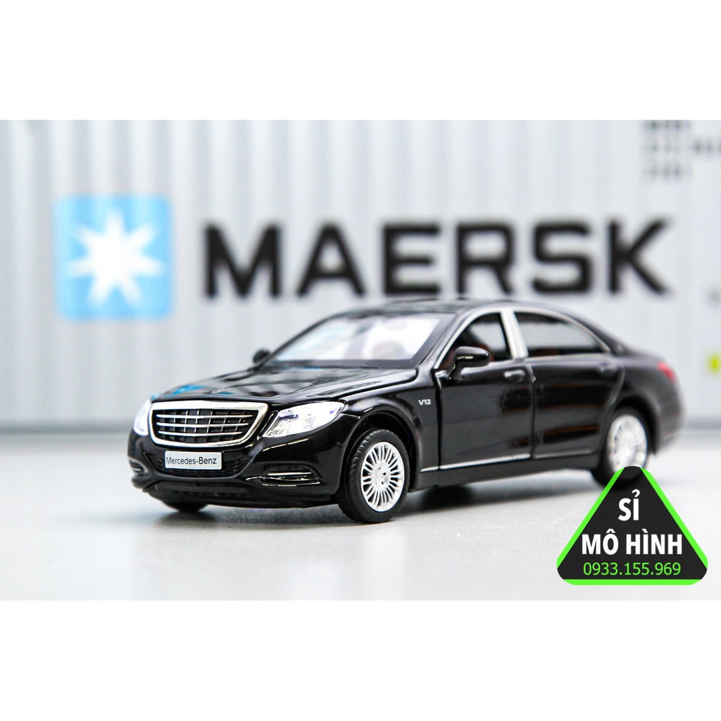 [ Sỉ Mô Hình ] Mô hình xe Mercedes S600 Maybach 1:32