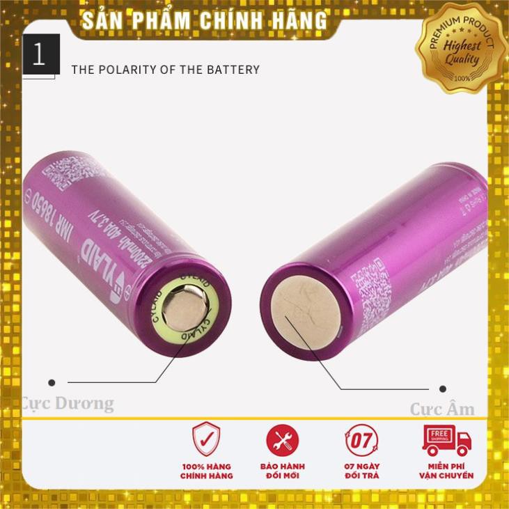 ⚡️GIÁ TỐT⚡️ Pin 18650 _ Pin CYLAID IMR 3.7v 2200mAh 40A (Hàng Authentic) _ Pin Dùng Cho DIY