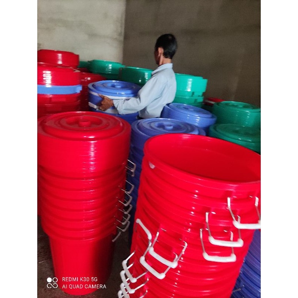 Thùng nhựa tròn 100 lít, 70 lít  cao cấp loại 1