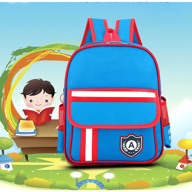 [Mẫu mới - Size 34] Balo bé trai từ mầm non đến lớp 1, Thiết kế theo phong cách Châu âu, balo siêu nhẹ chống thấm nước