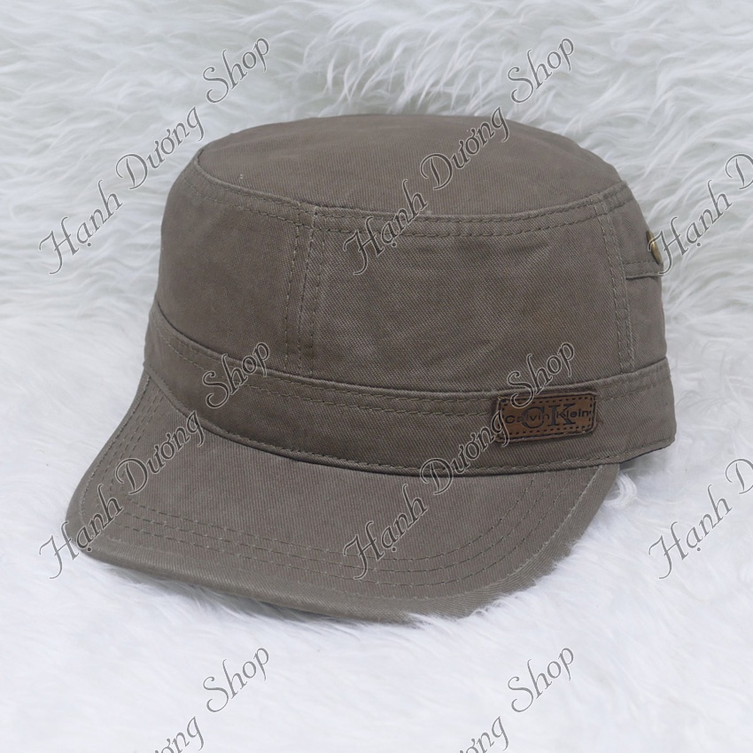 Mũ kết đầu bằng bít đuổi vải cotton thoáng mát cá tính phù hợp cho nam