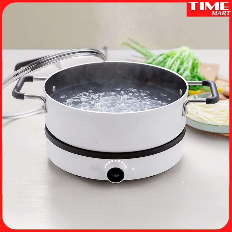 [CHÍNH HÃNG] Nồi nấu, nồi lẩu dùng cho bếp điện cảm ứng từ Xiaomi Mijia.Cao cấp,chống dính [TIME_MART siêu thị tiện ích]