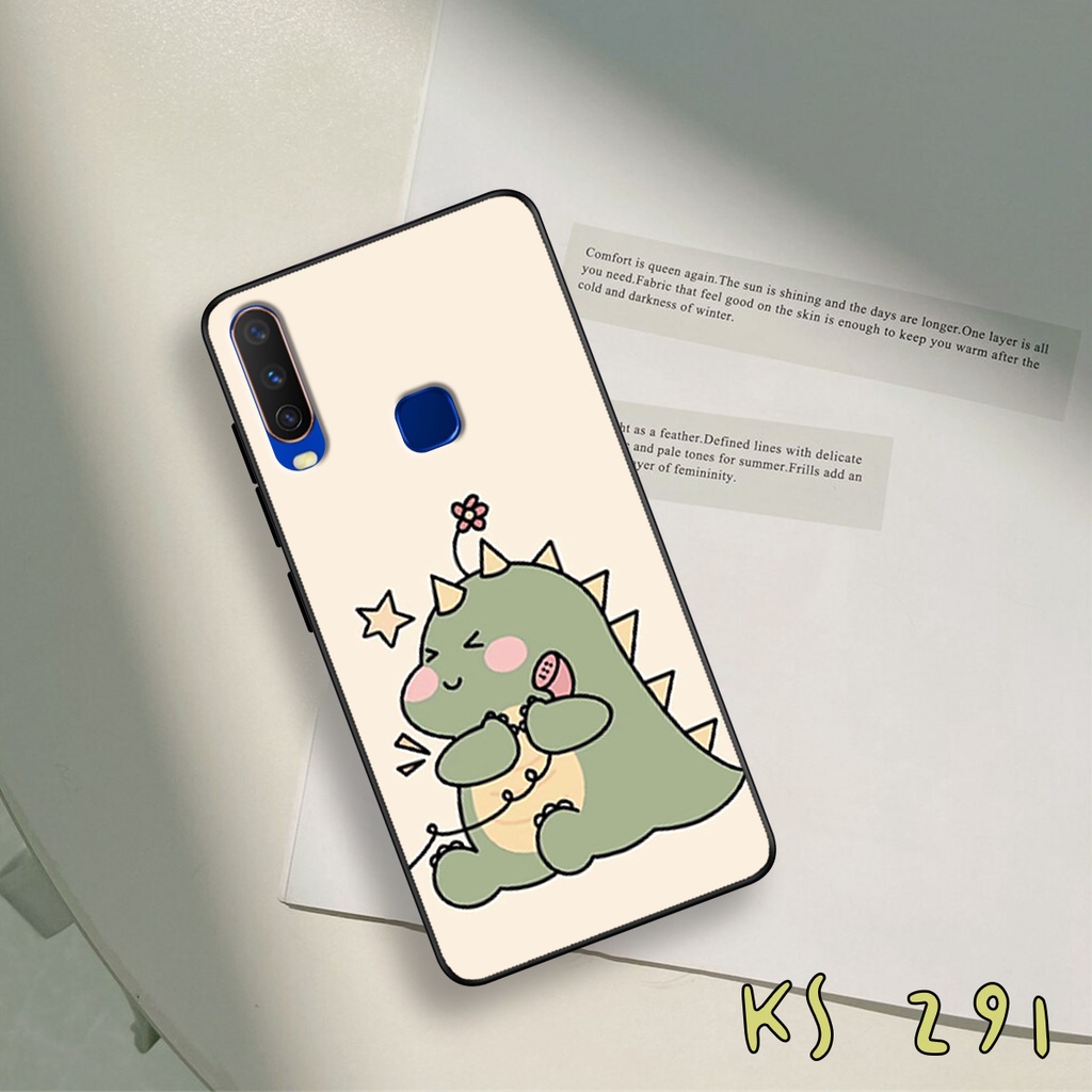 Ốp lưng Vivo Y12 - Y15 - Y17 - U10 - Ốp in hình khủng long,dinosaur dễ thương
