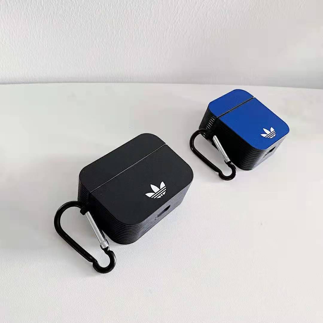 Vỏ Bảo Vệ Hộp Sạc Tai Nghe Airpods Pro / 1 / 2 Hình Logo Adidas Shamrock