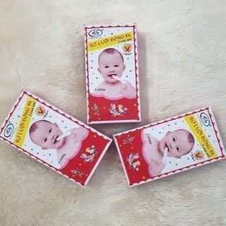 Gạc rơ lưỡi Đông Fa cho bé (1 hộp 5 cái)