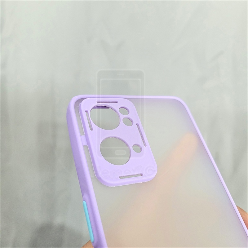 Ốp Điện Thoại PC Cứng Trong Suốt Mặt Nhám Cho Oppo Reno 7 7Z Pro Reno7Pro Reno7