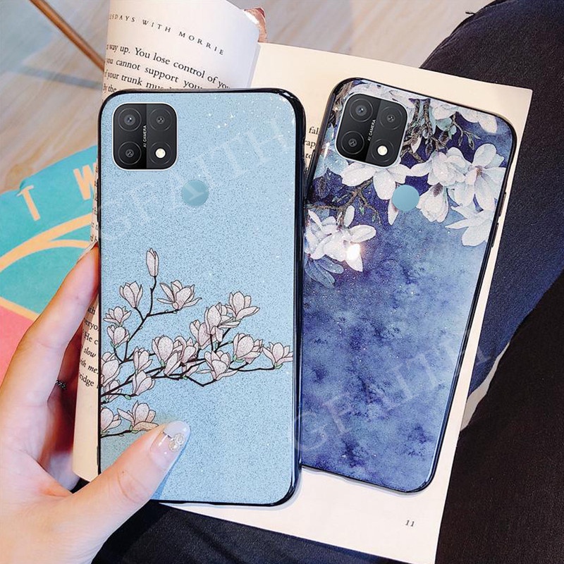 Ốp Điện Thoại TPU Mềm Họa Tiết Hoa Mộc Lan Cho Samsung Galaxy A53 5G Samsung Galaxy A13 5G