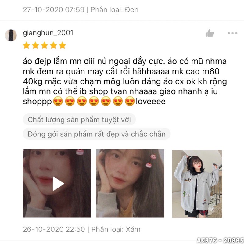 Áo Khoác Cardigan Nỉ Nam Nữ Dày Dặn Hàng QC Form Rộng Unisex Áo Cardigan Nỉ Bông DREAM LOGO - AK3376 | BigBuy360 - bigbuy360.vn
