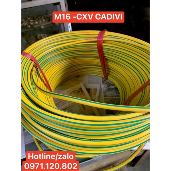 Dây tiếp địa CXV M16 hàng chính hãng CADIVI