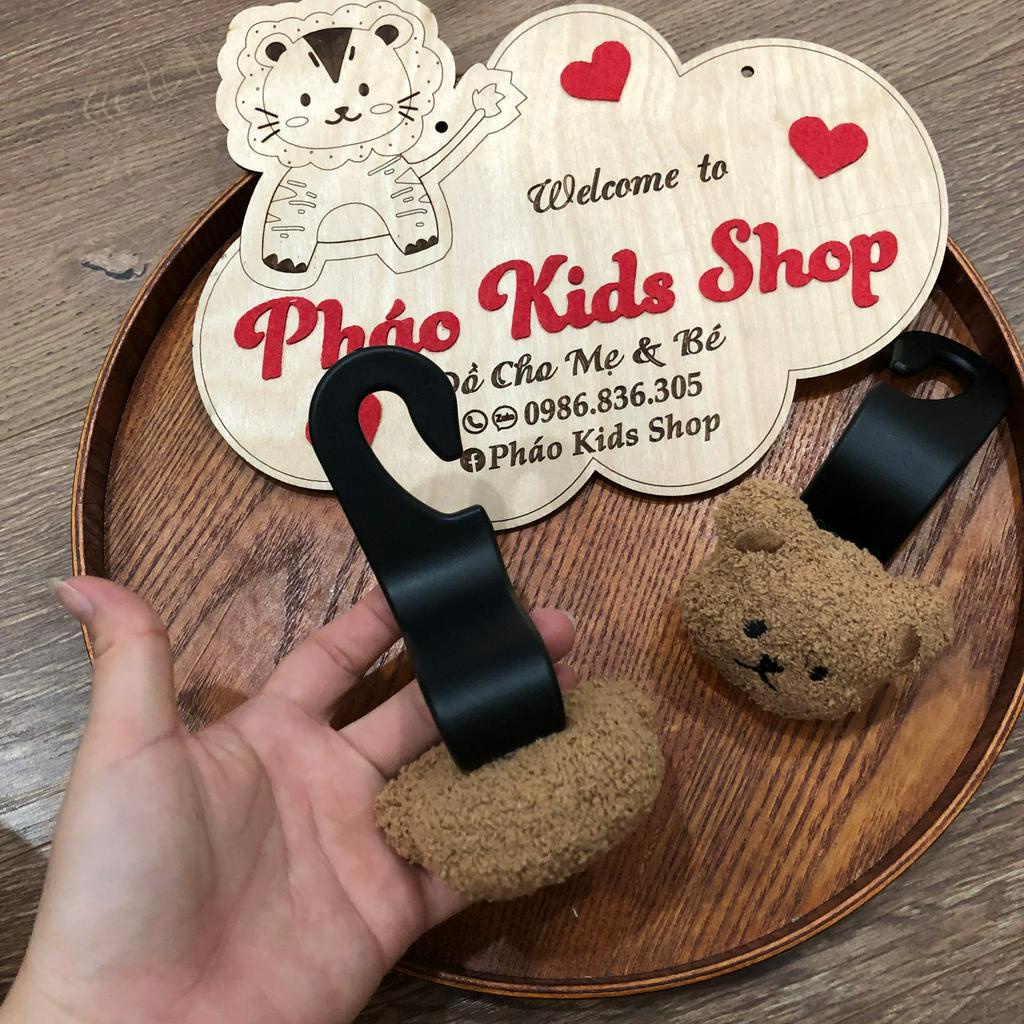 Móc Tiện Dụng Treo Đồ Trên Ô Tô Hình Gấu