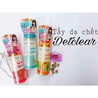 Tẩy da chết Detclear Nhật Bản 180ml