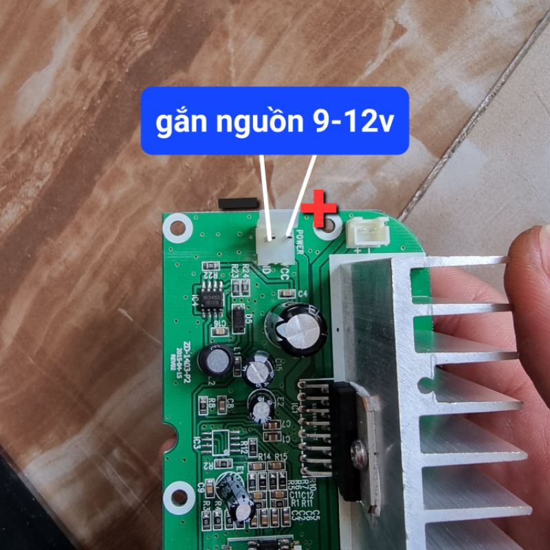 Mạch loa bluetooth khuếch đại công suất tda7377 2.0 / 30w  x 30w