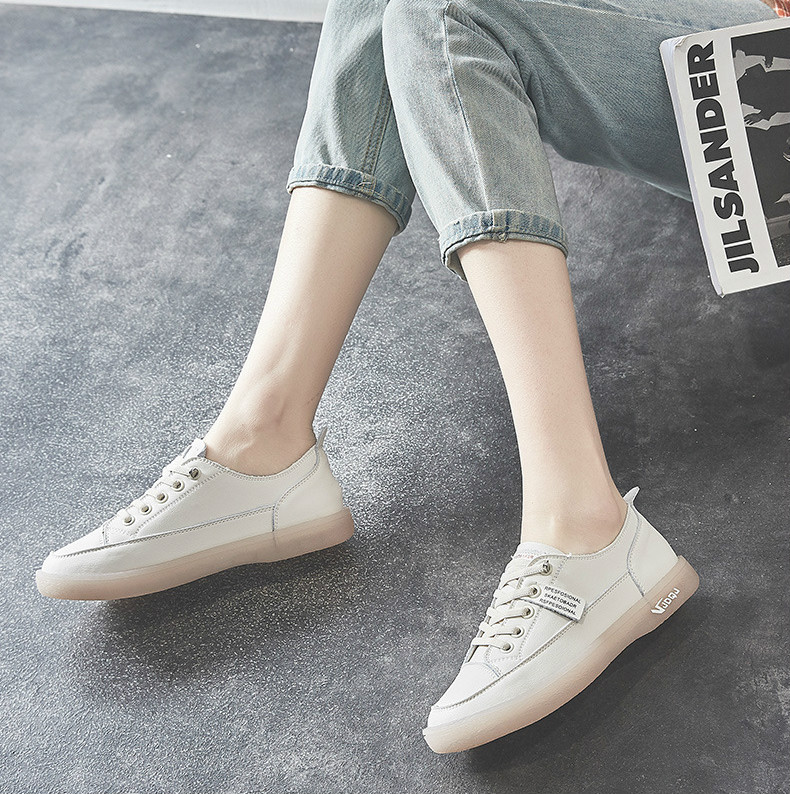 Giày Lười Da Đế Mềm Thời Trang Cho Mẹ Bầu