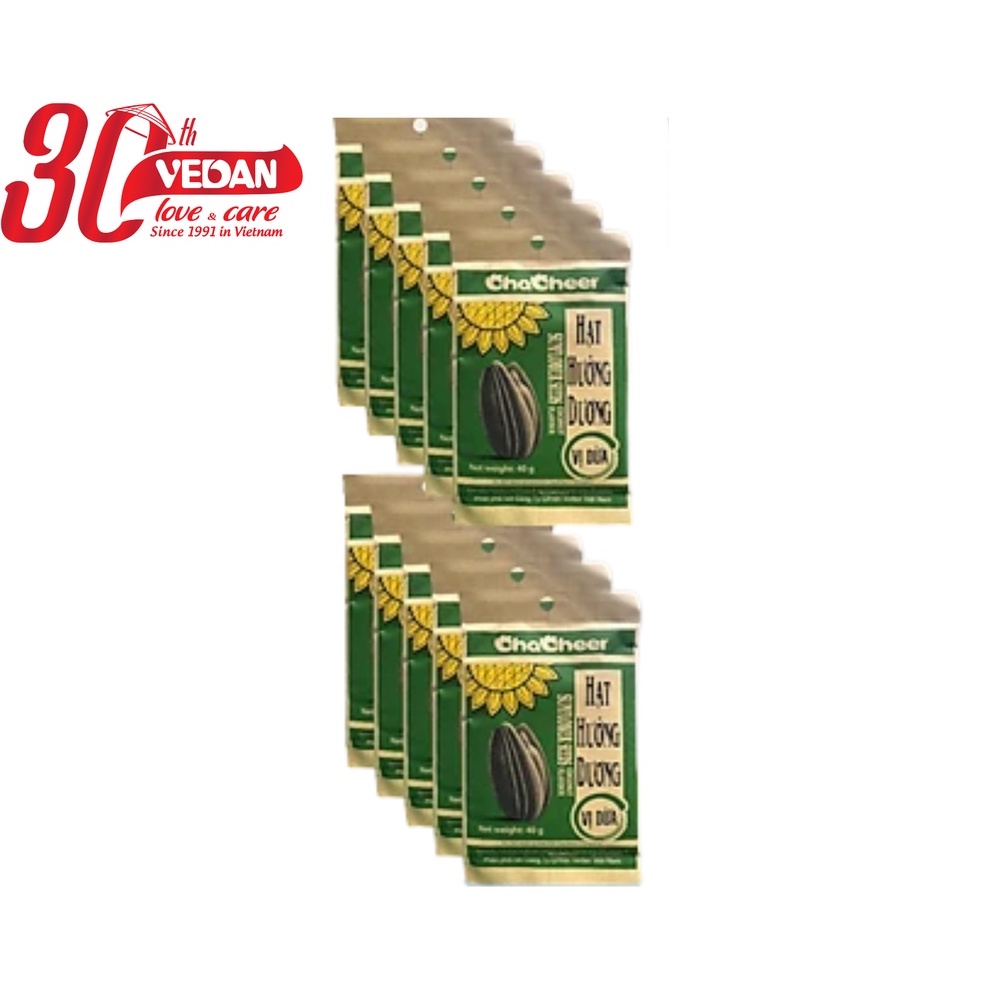 Hạt Hướng Dương Vị Dừa 40g/gói-Lốc 10 gói
