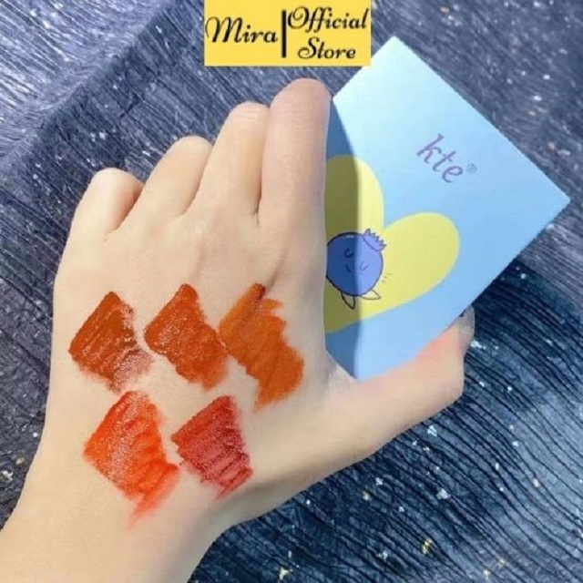 Set Son Kem Lì KTE Fluffy Matte Lip Glaze HÀNG CHÍNH HÃNG Miraa shop