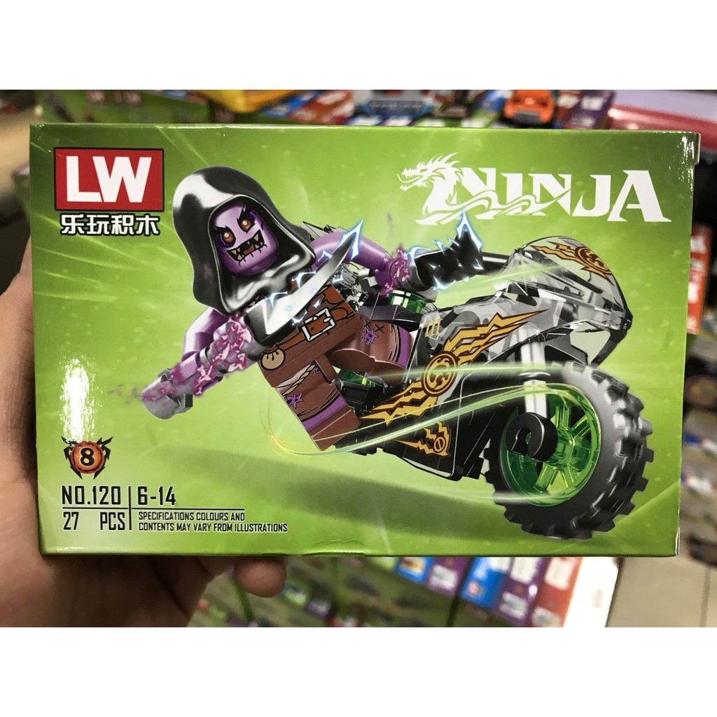  Đồ chơi lego Ninja Go - Lego lắp ráp xếp hình xe đua ninja go đa dạng 8 phân loại mẫu mã