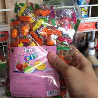 Kẹo trái cây Lazery Fruitti 300 gam của Indonesia