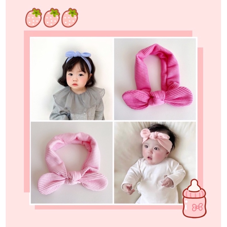 Turban cho bé bằng vải êm mềm