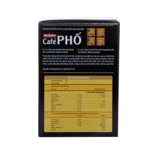 Cà phê Phố sữa đá, hộp 10 gói