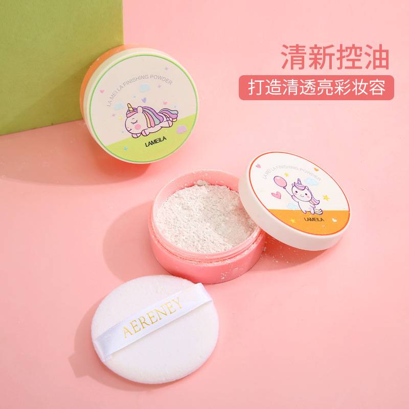 (Hàng Mới Về) Phấn Phủ Dạng Bột Lameila Kiềm Dầu Lâu Trôi Dưỡng Ẩm Che Khuyết Điểm 5089 | BigBuy360 - bigbuy360.vn